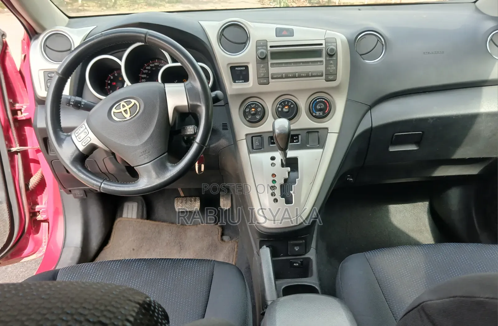 Toyota Matrix 2008 Red