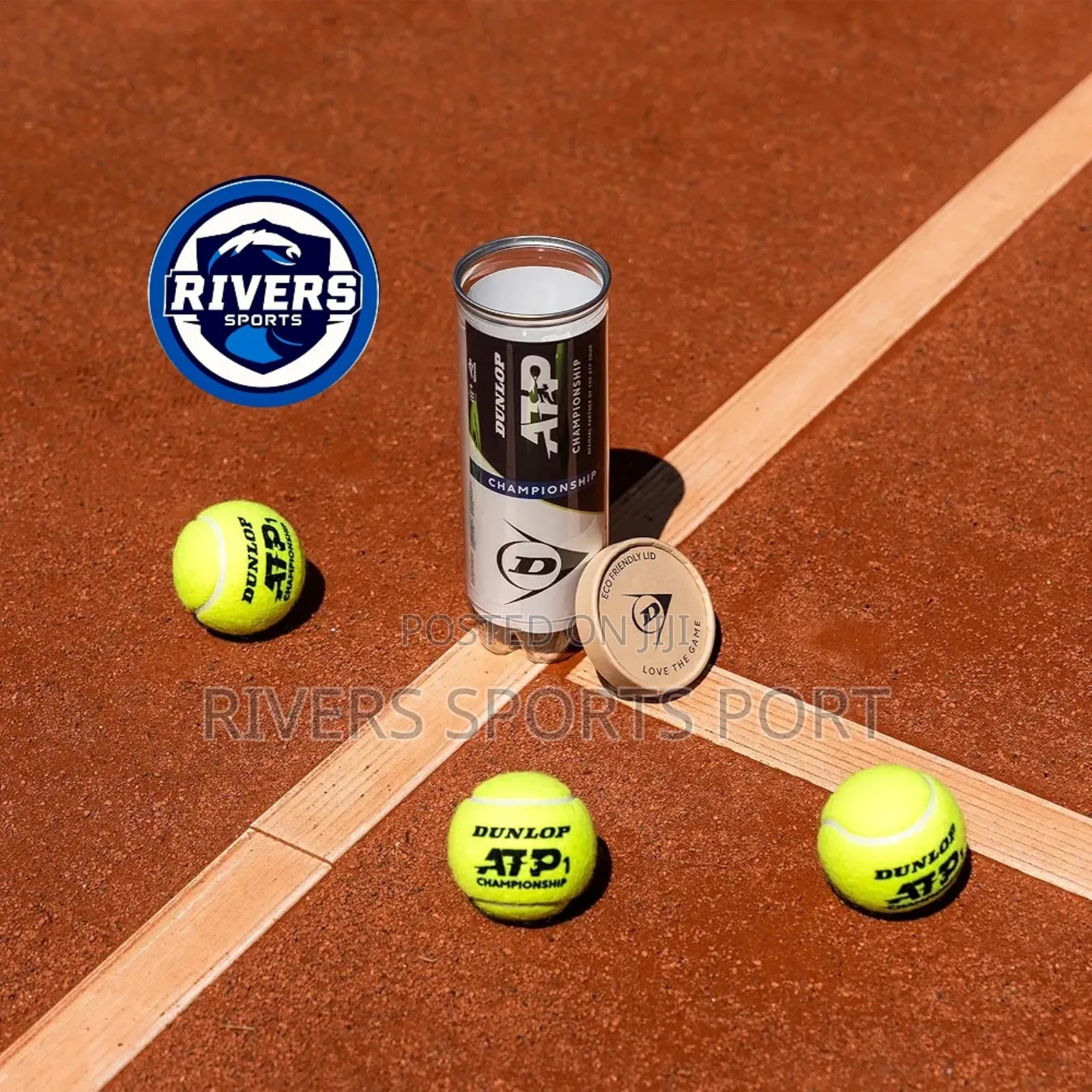 Dunlop Atp Championship Tennis Ball for Sand, Hard Court and Lawn