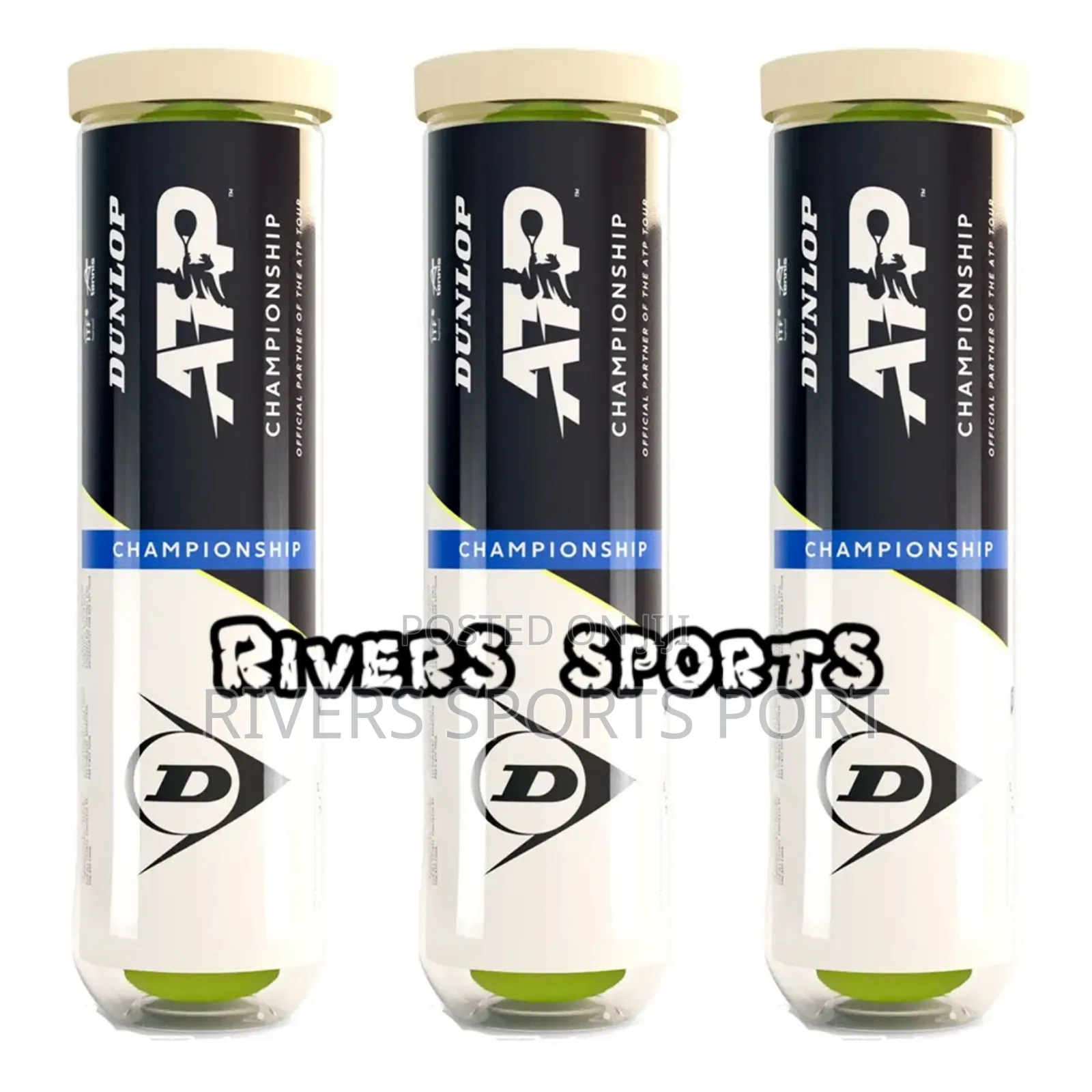 Dunlop Atp Championship Tennis Ball for Sand, Hard Court and Lawn
