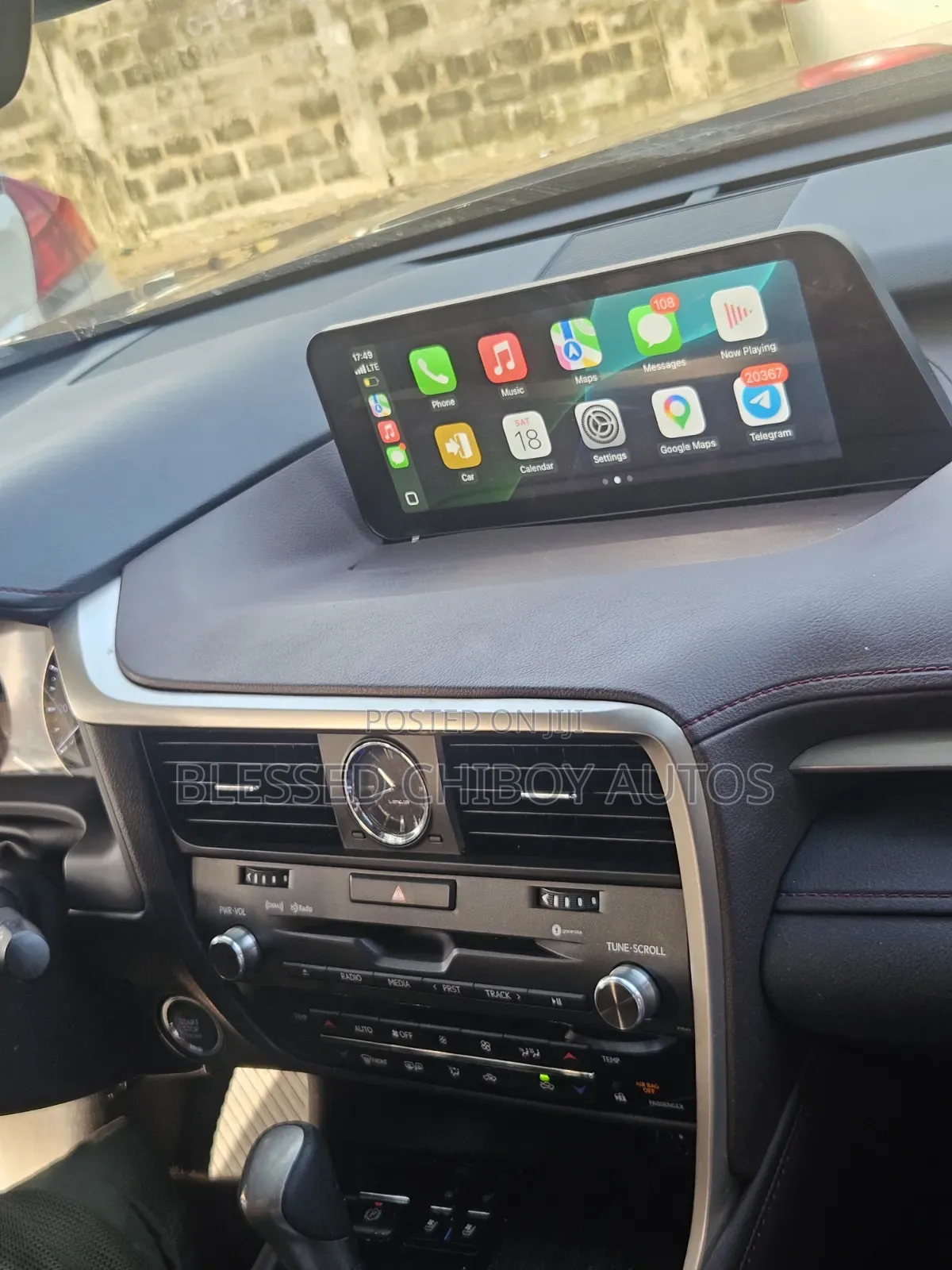 Lexus Rx 2015-2019 Add Wireless Carplay Android