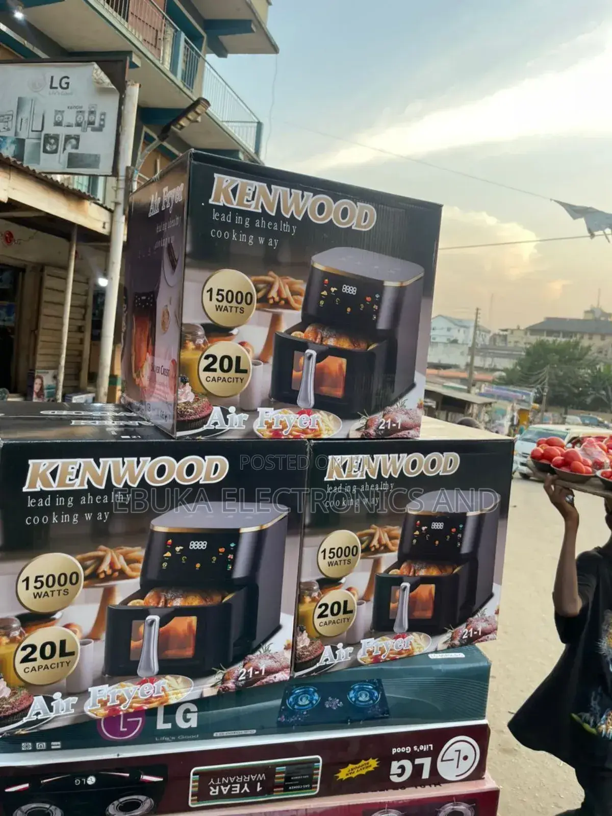 20l Kenwood Transparent Airfryer Is Available