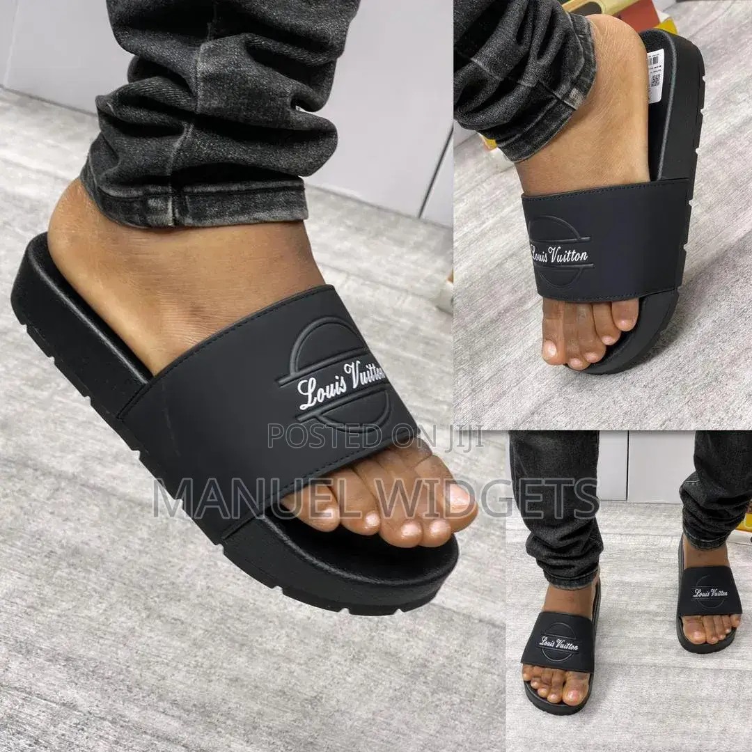 Louis Vuitton Men’S Slides – Premium Quality | Strong Comfortable