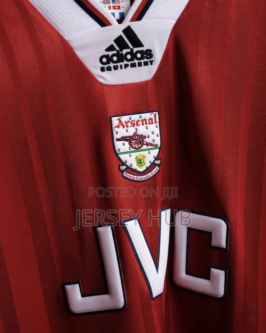 Arsenal JVC 1992-1994 Home Retro Jersey
