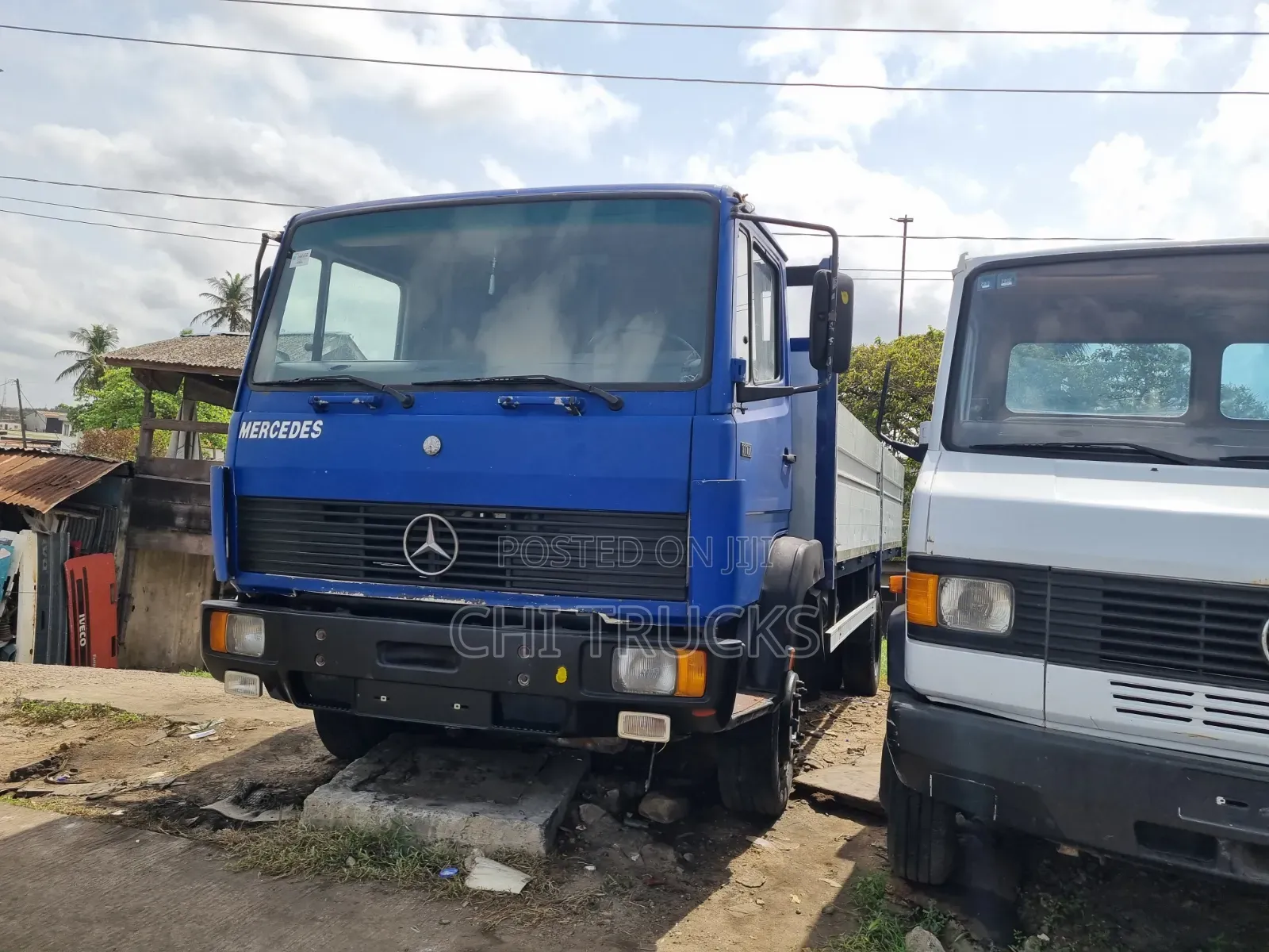 Mercedes 1117 German Pickup Truck