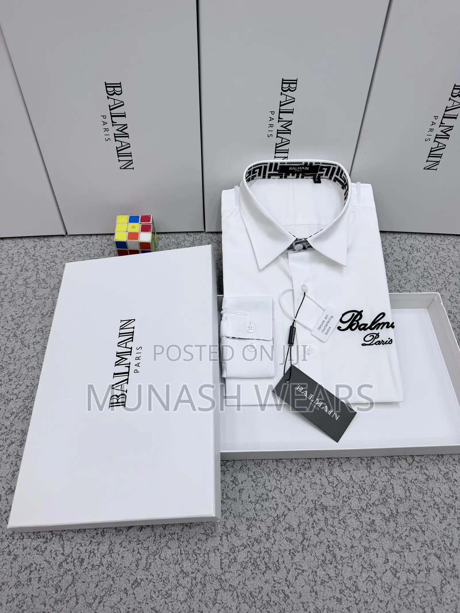 Balmain Fully Boxed Italian Shirt