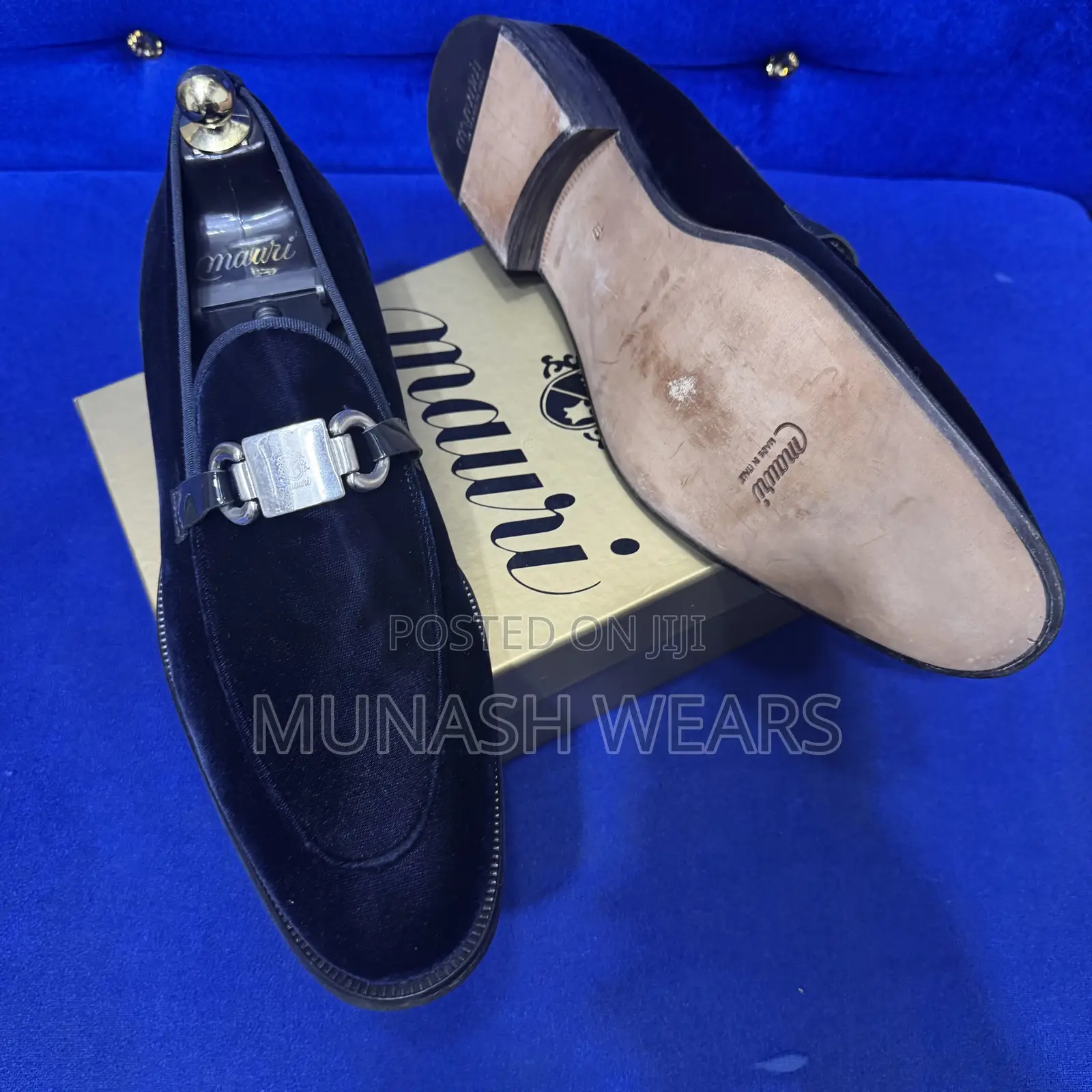Original Velvet Italian Mauri Shoes 40-46