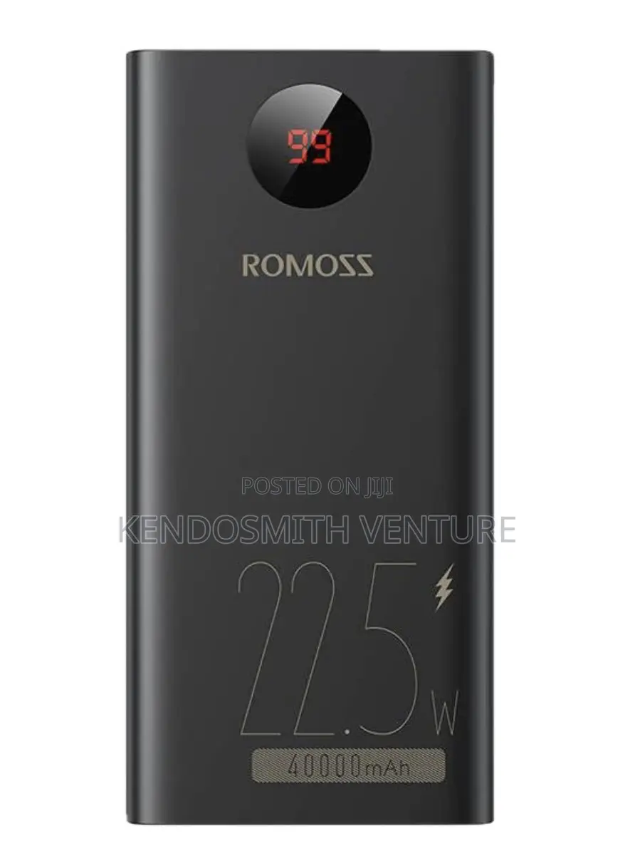 Romoss Pea40 Pf 40000mah Fast Charging Power Bank (22.5w)
