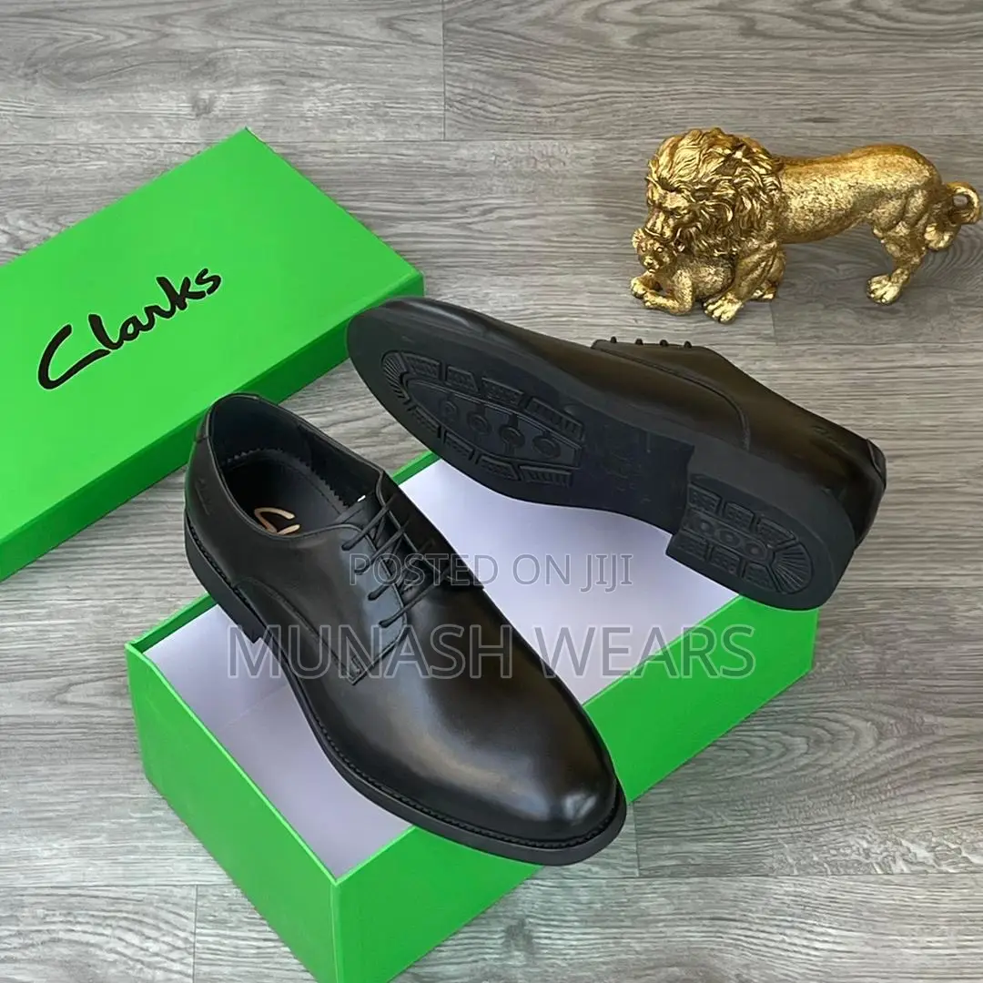 Clark Corporate Shoes 40-46 Available in Black and Brown