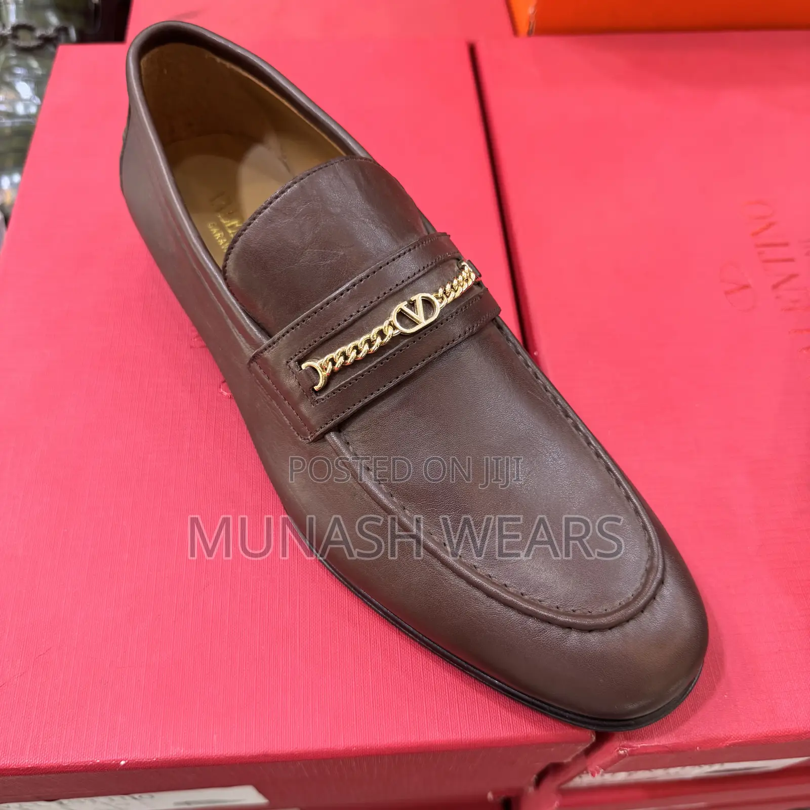 Valentino Italian Leather Shoes 40-46