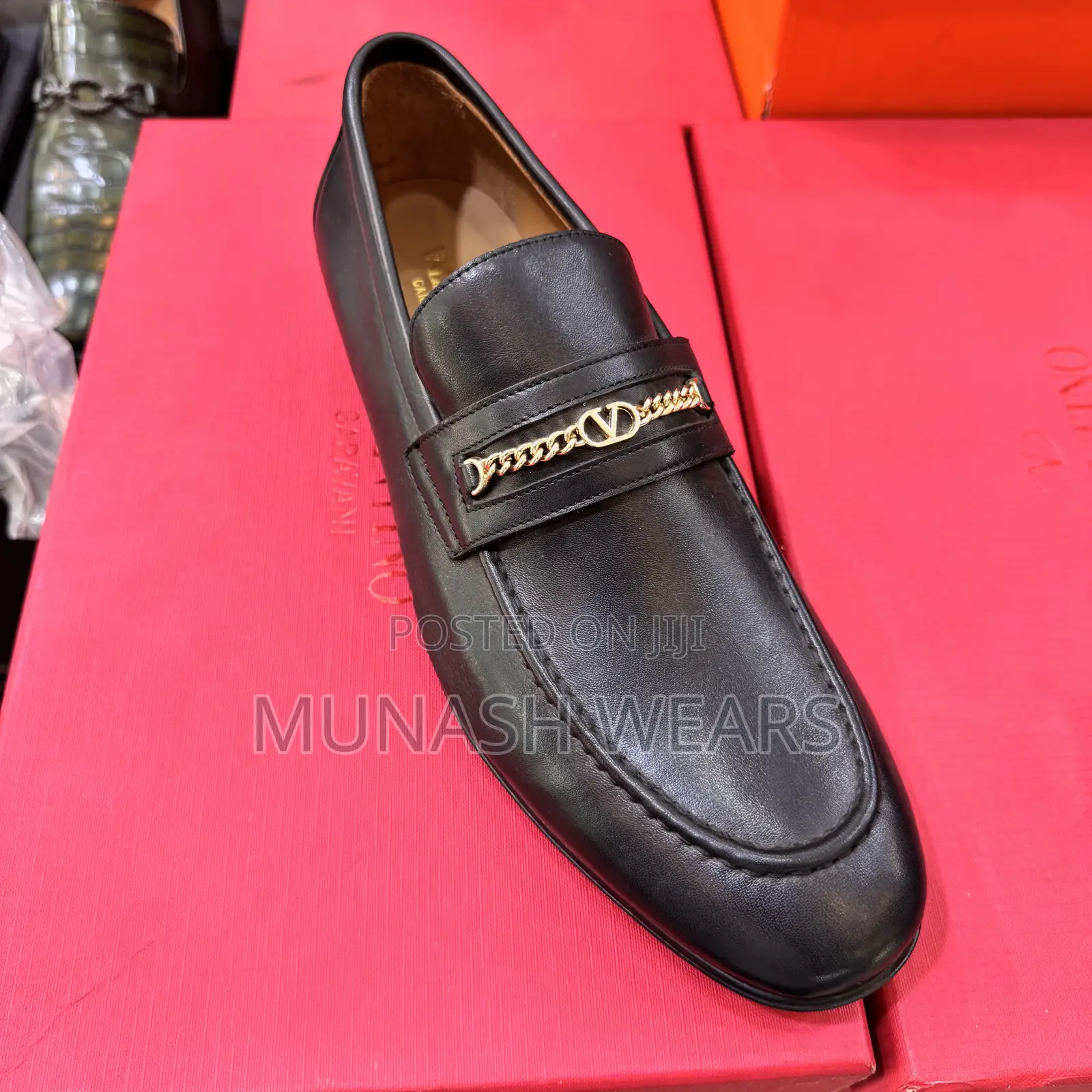 Valentino Italian Leather Shoes 40-46