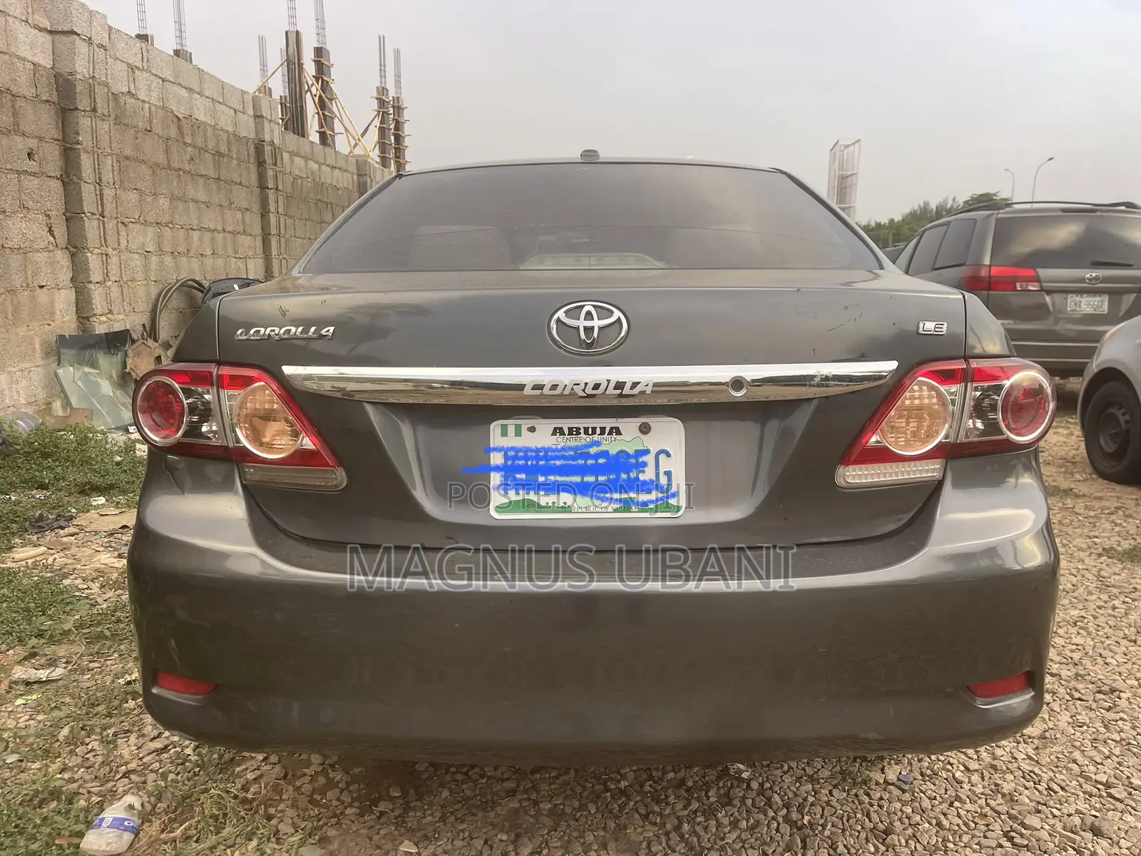 Toyota Corolla LE 4dr Sedan (1.8L 4 cyl 4A) 2009 Gray