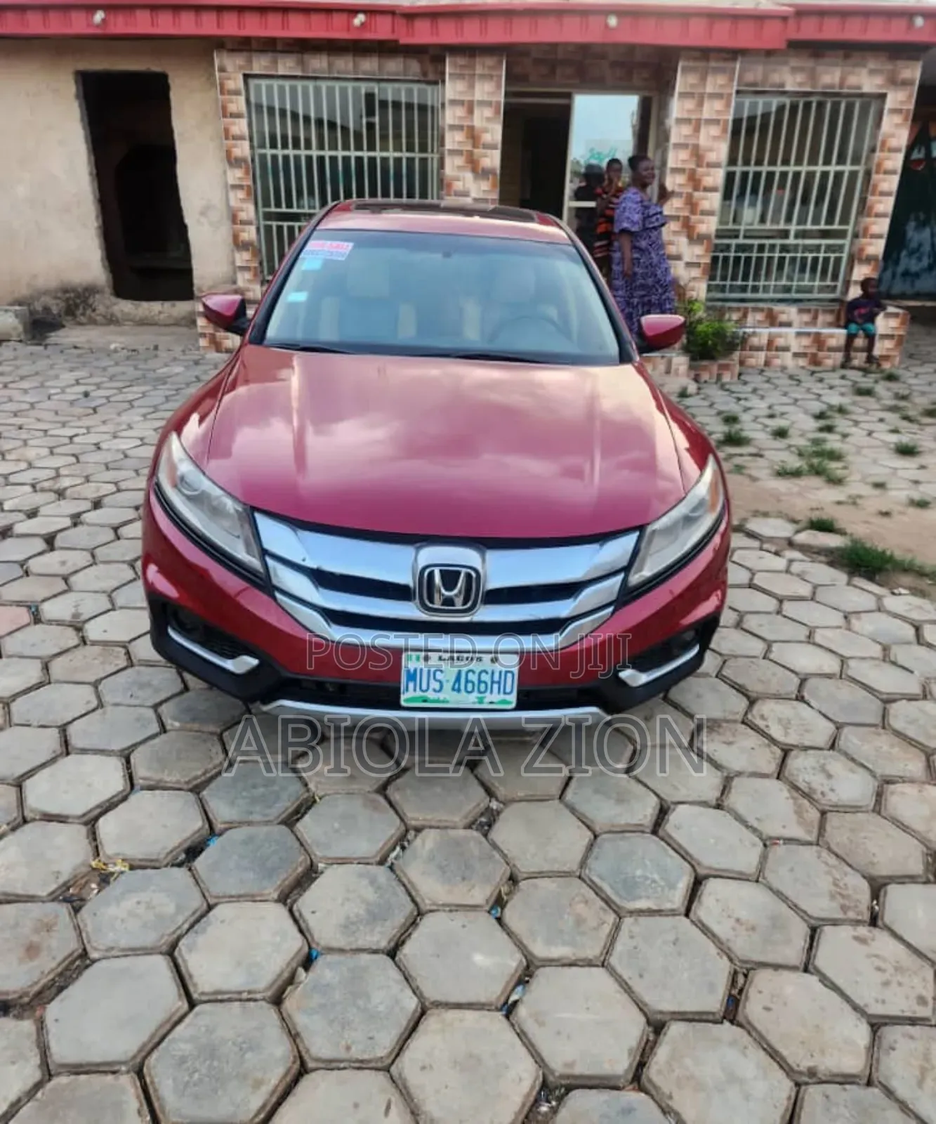 Honda Accord Crosstour EX-L w/Navigation AWD 2014 Red