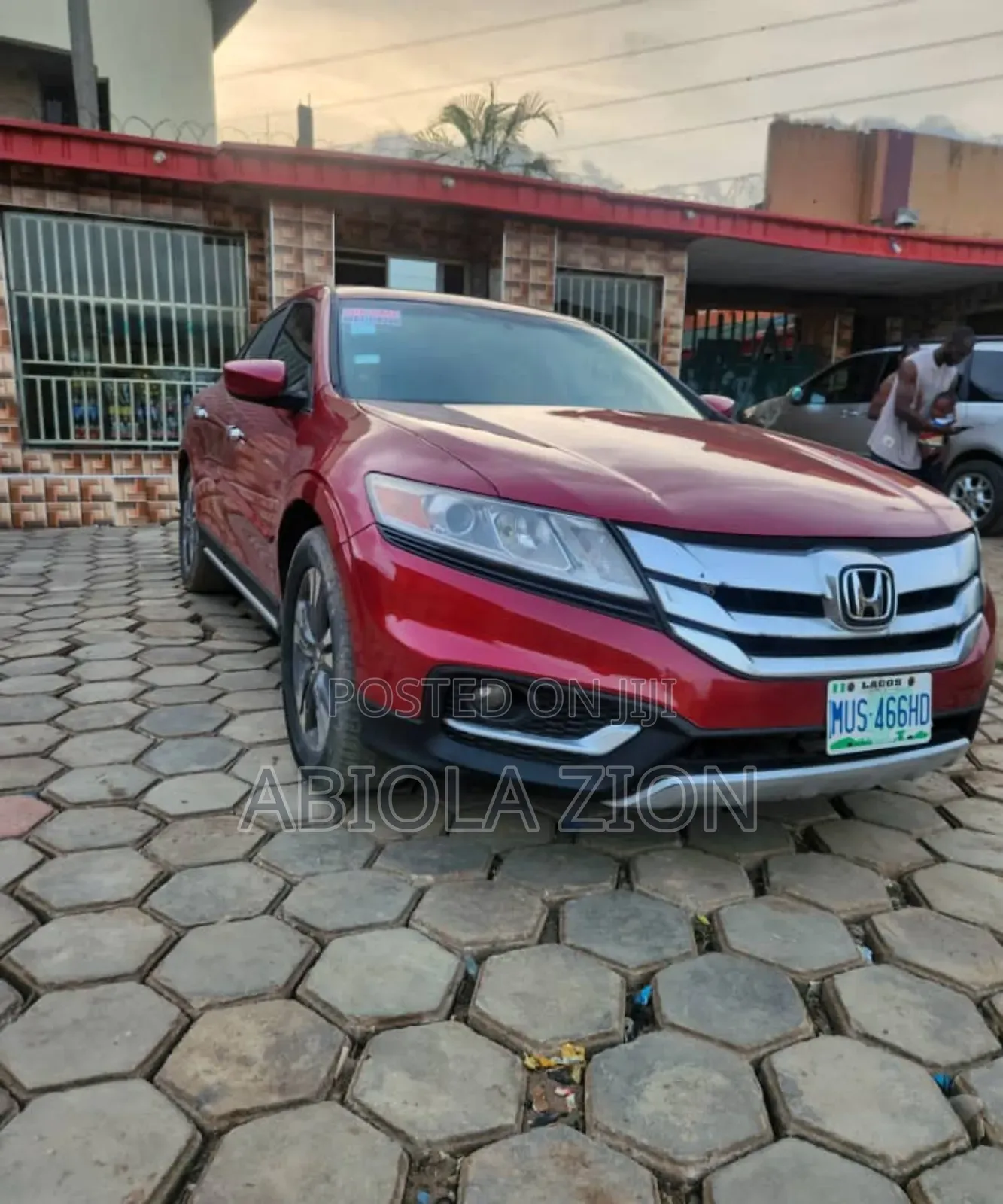 Honda Accord Crosstour EX-L w/Navigation AWD 2014 Red