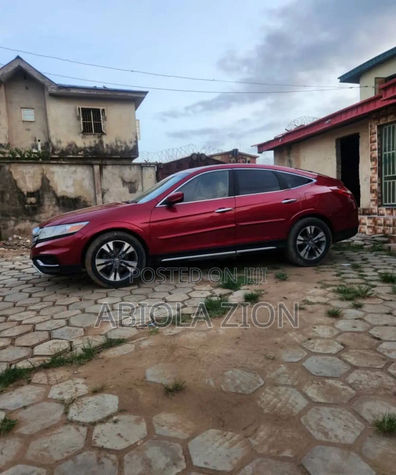 Honda Accord Crosstour EX-L w/Navigation AWD 2014 Red