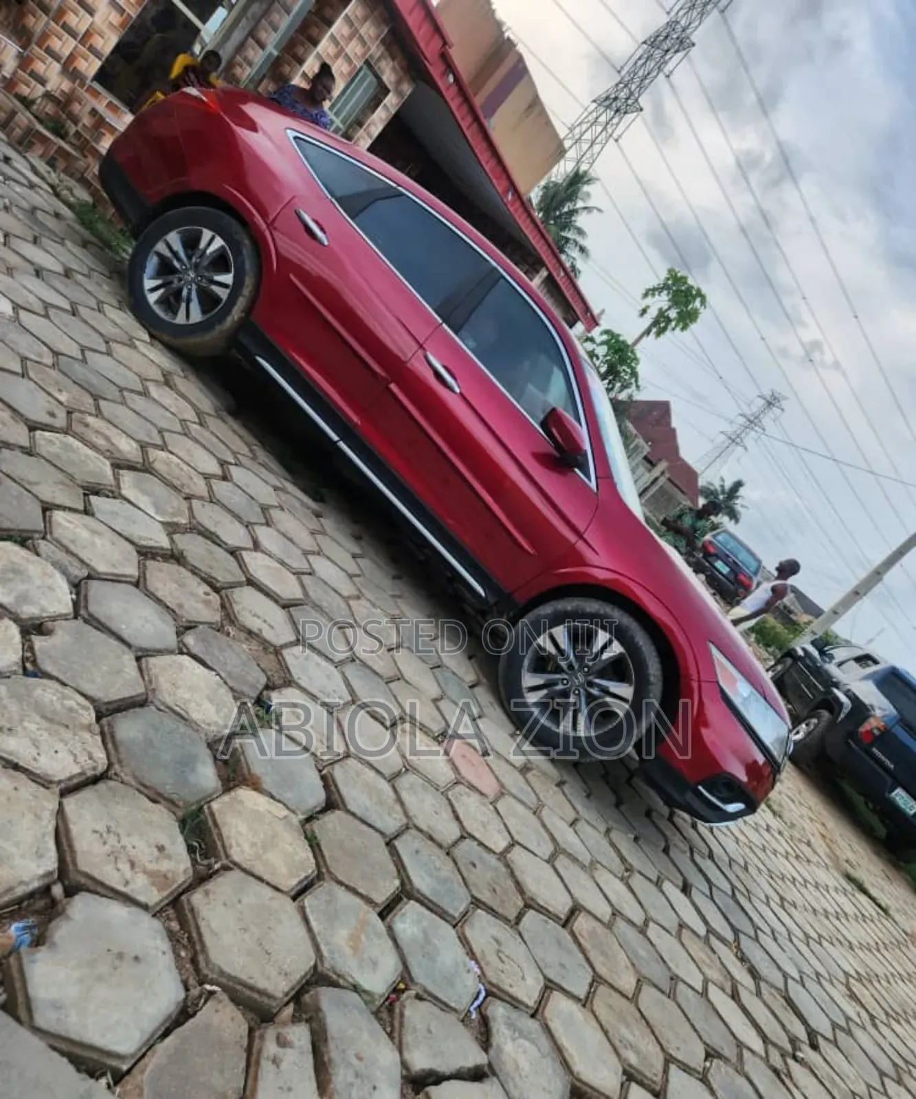 Honda Accord Crosstour EX-L w/Navigation AWD 2014 Red