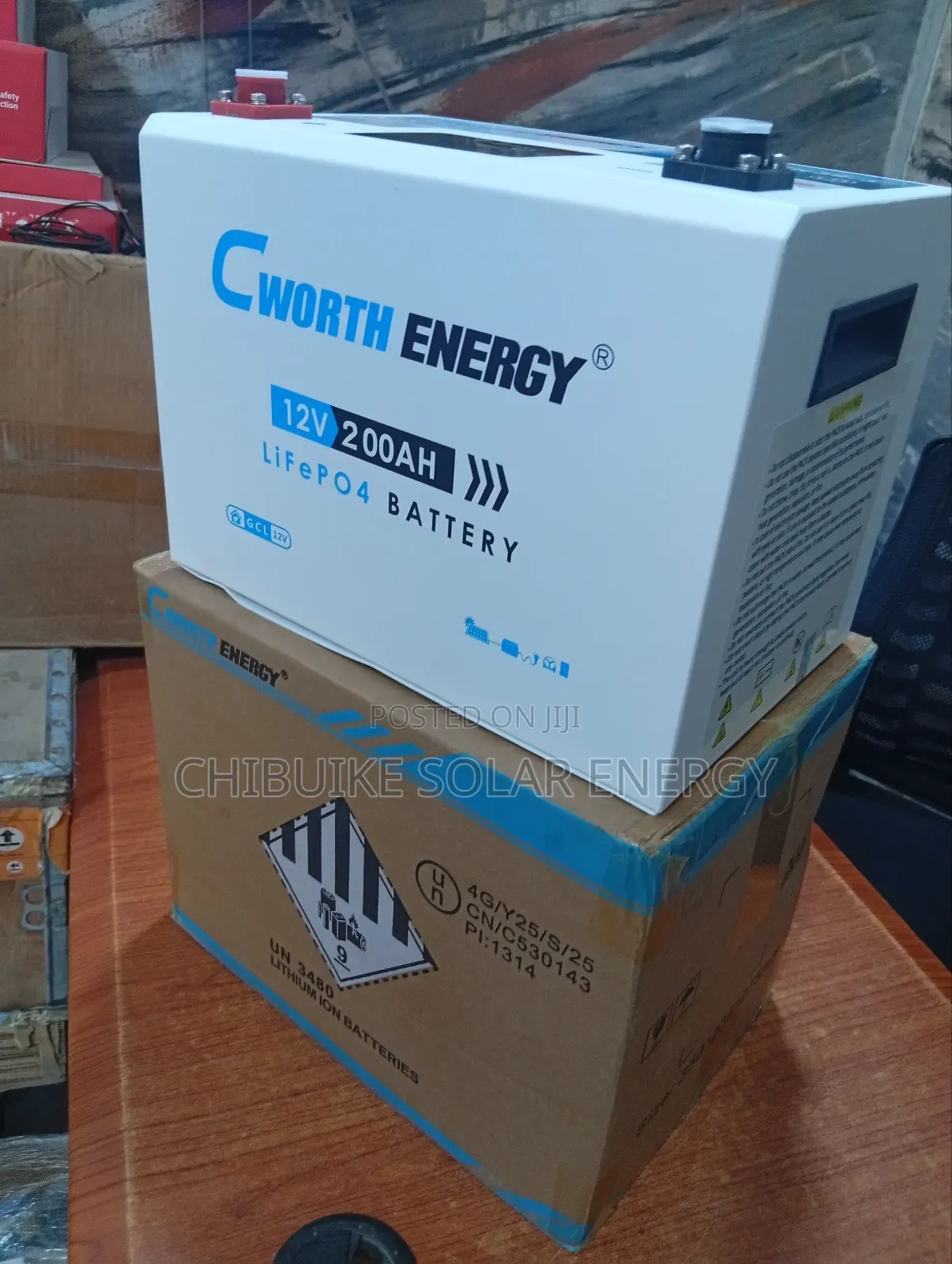 C Worth Energy Solar Battery 200ah/12v