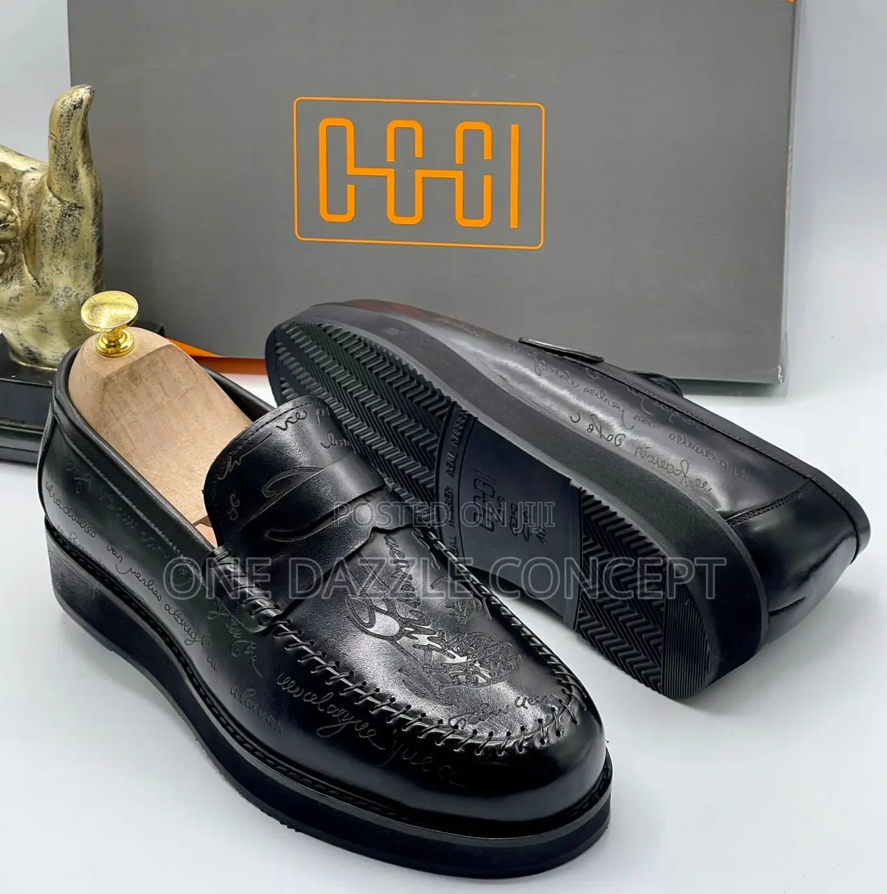 Oggi Italian Leather Loafers