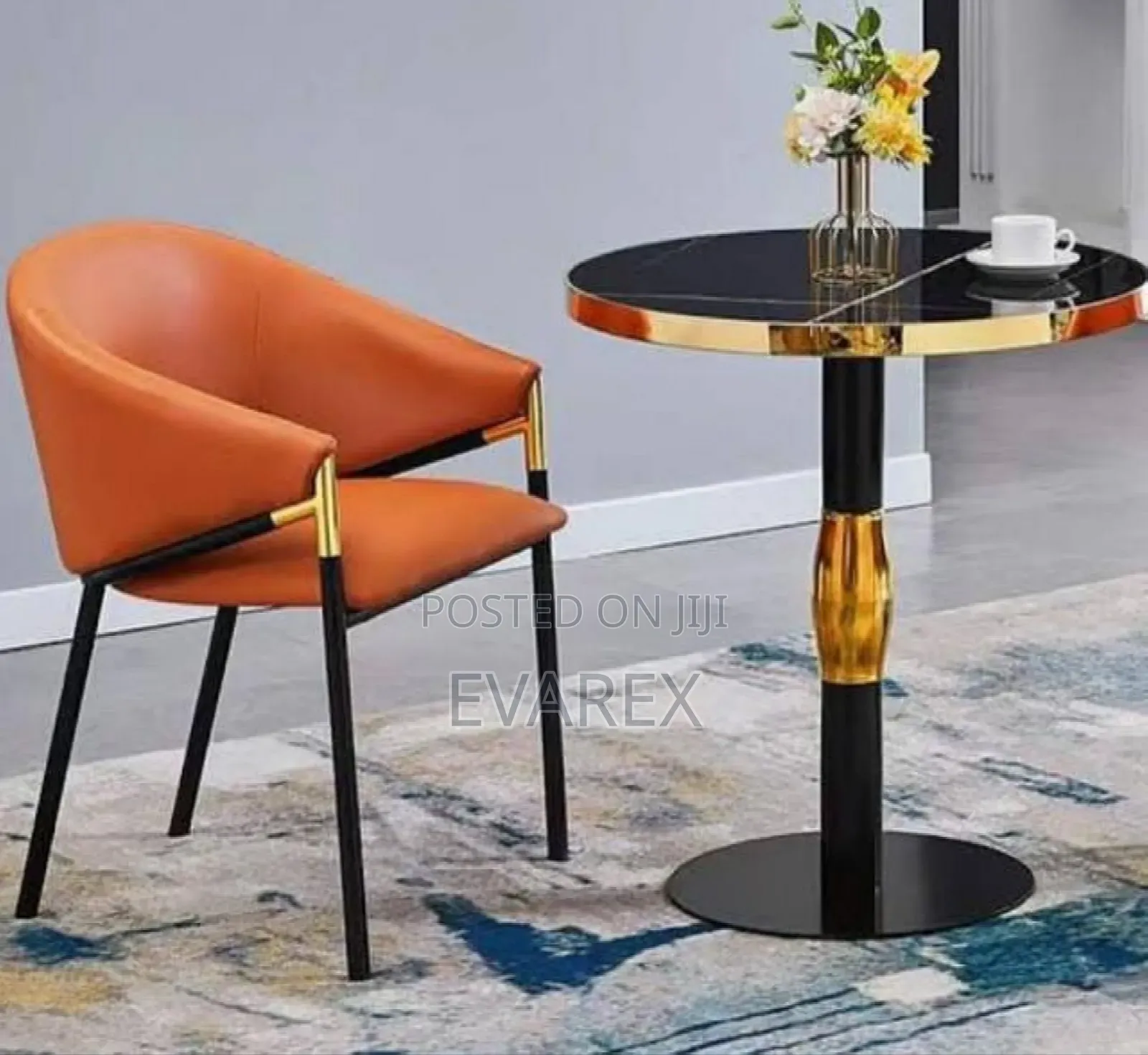 Luxury Single Chair With Table