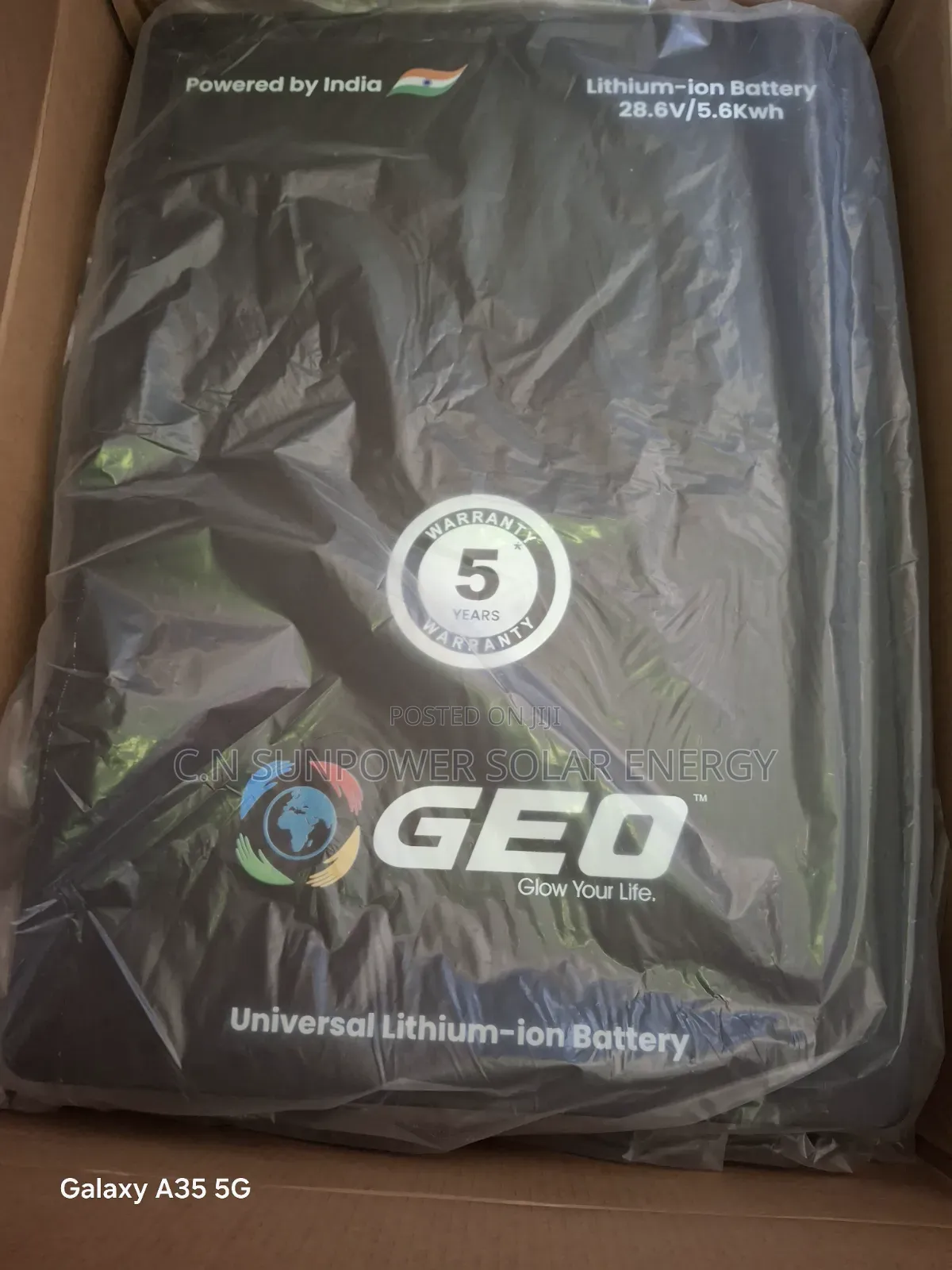 5.6kwh/24v Geo Universal Lithium-Iron Battery