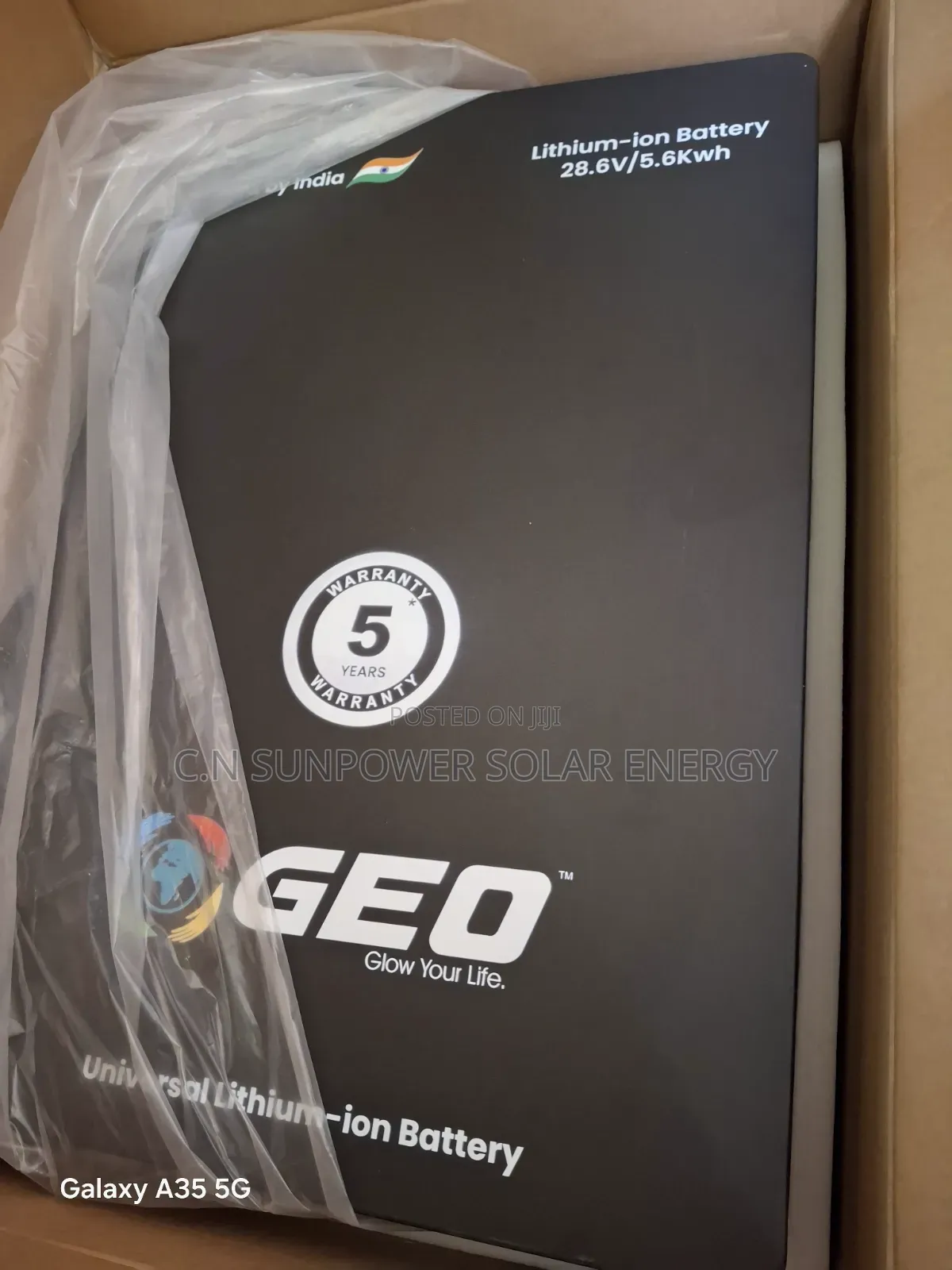 5.6kwh/24v Geo Universal Lithium-Iron Battery