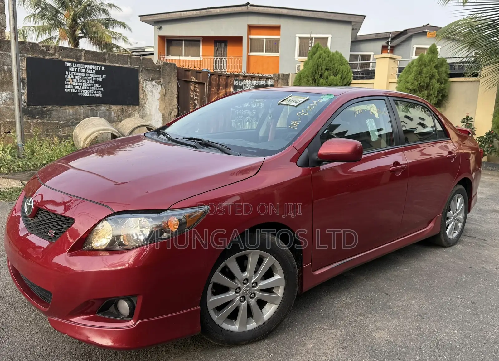 Toyota Corolla S 4dr Sedan (1.8L 4cyl 4A) 2010 Red