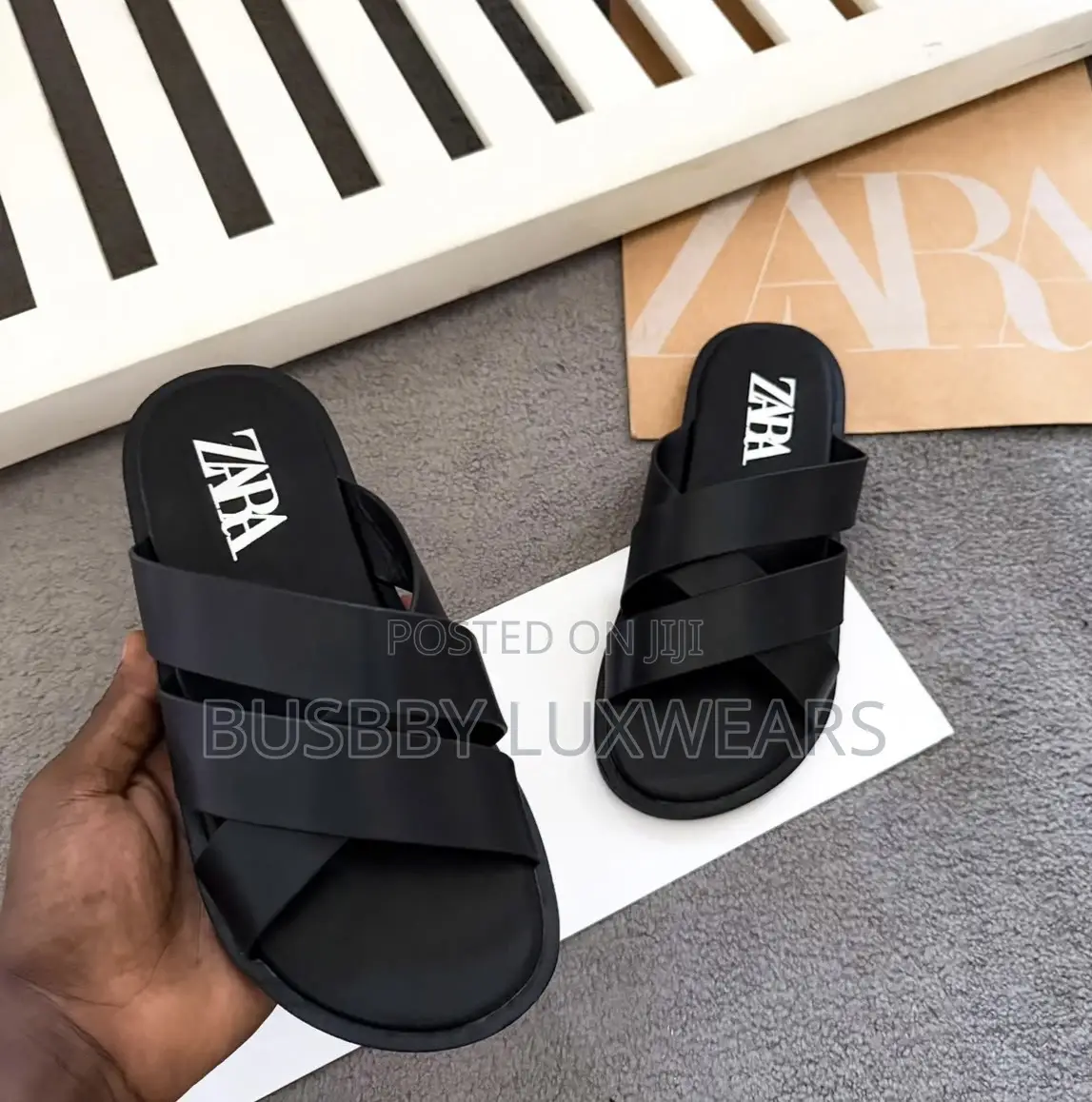 Pure Leather Zara Slippers for Men