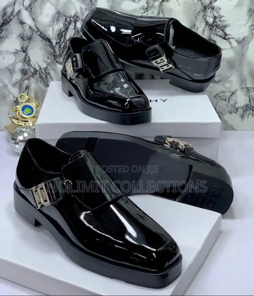 Givenchy Patent Leather Buckle Shoe
