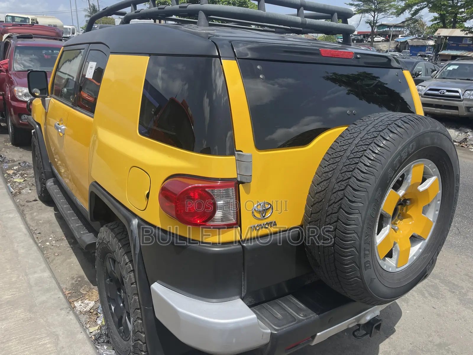 Toyota FJ Cruiser Base 4x4 2008 Yellow