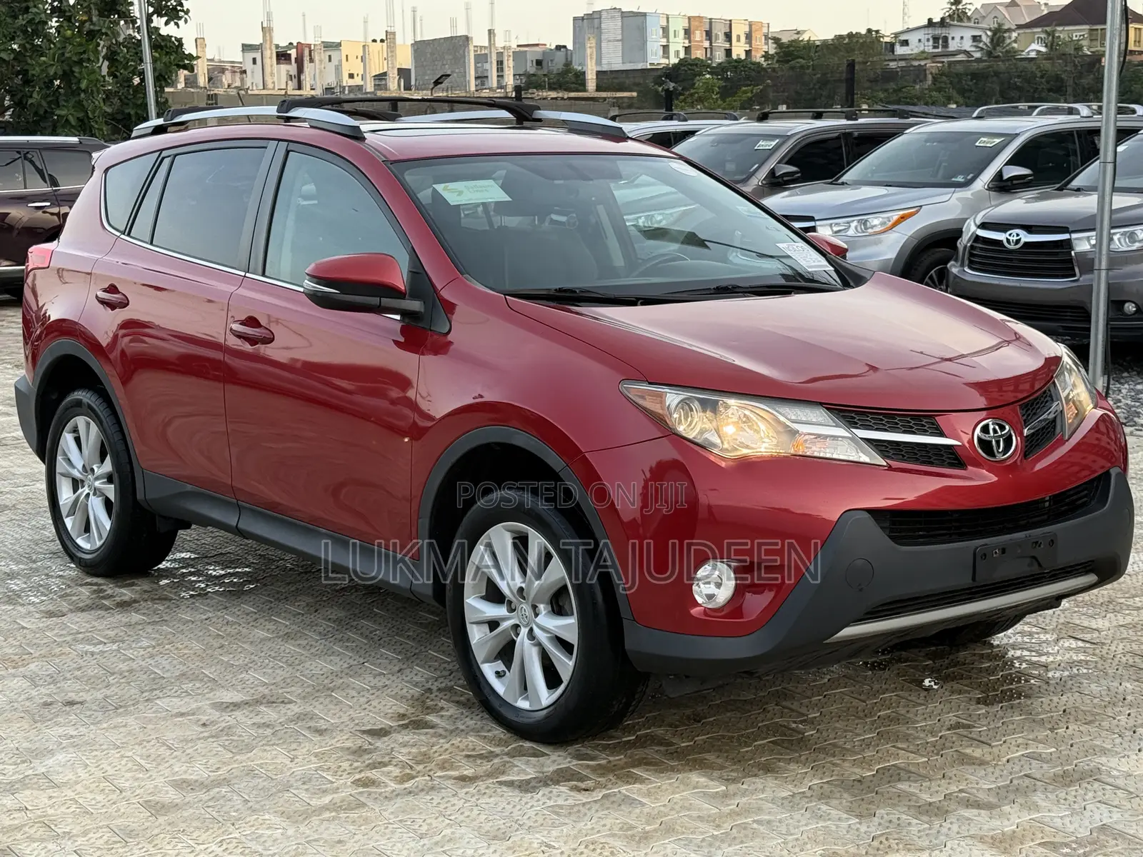 Toyota RAV4 Limited 4dr SUV AWD (2.5L 4cyl 6A) 2014 Red