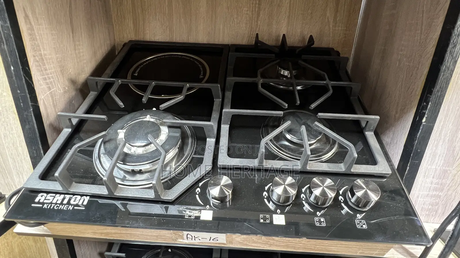 3 Burner Gas Cooker/ 1 Electric Cooker
