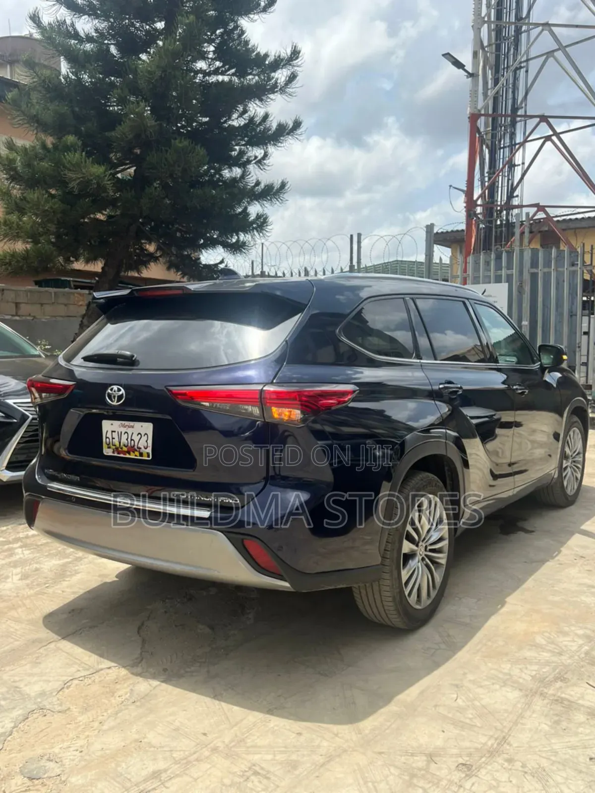 Toyota Highlander Platinum AWD 2020 Blue