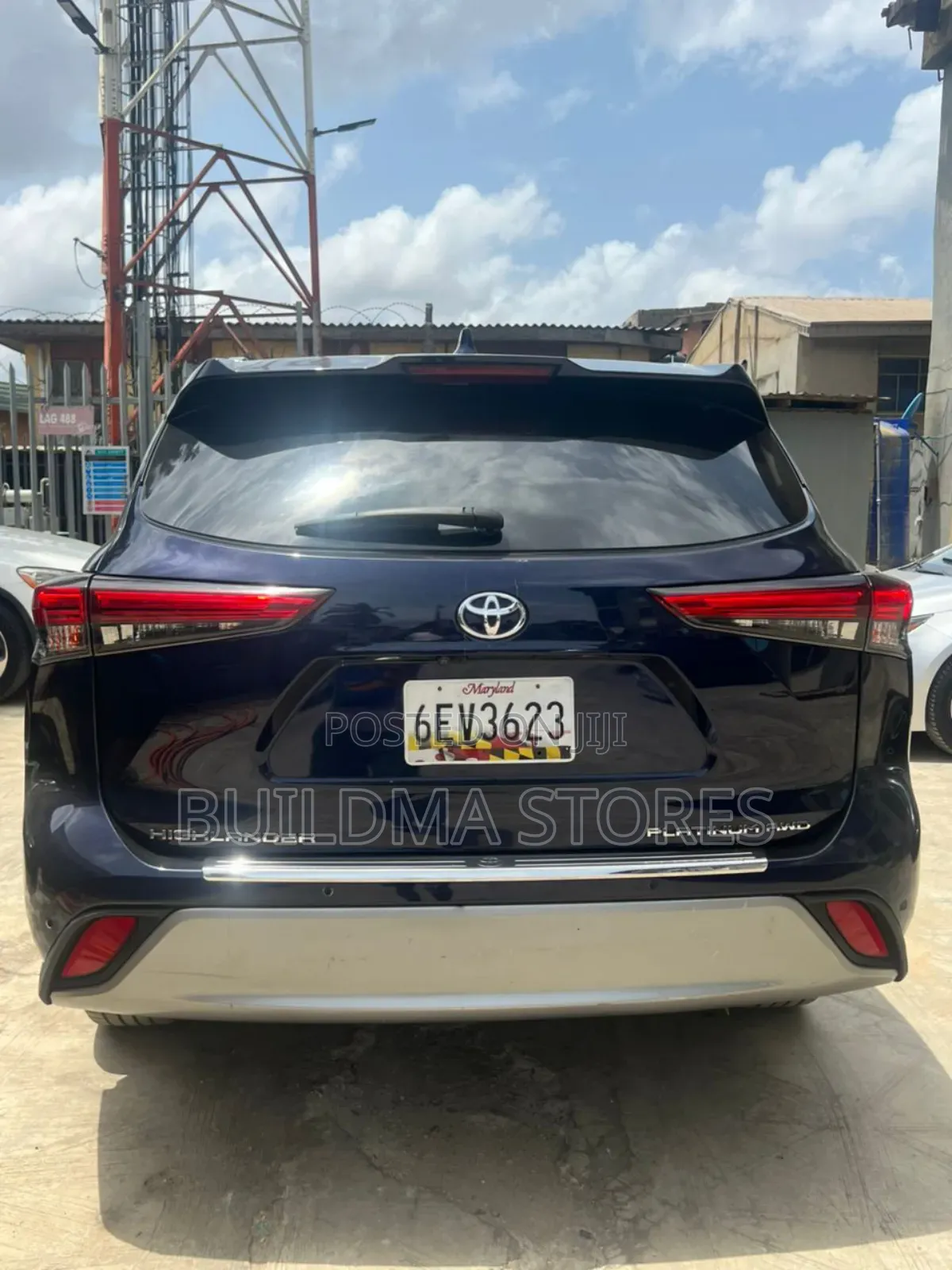 Toyota Highlander Platinum AWD 2020 Blue
