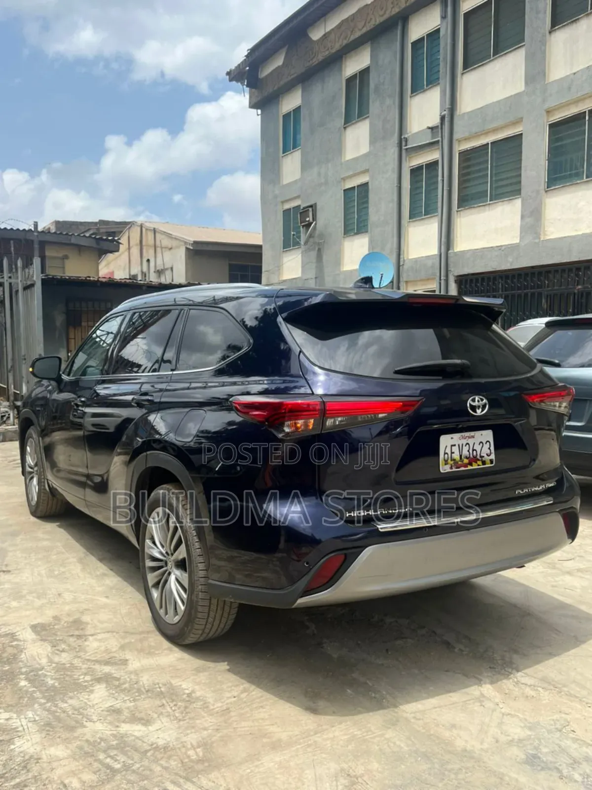 Toyota Highlander Platinum AWD 2020 Blue
