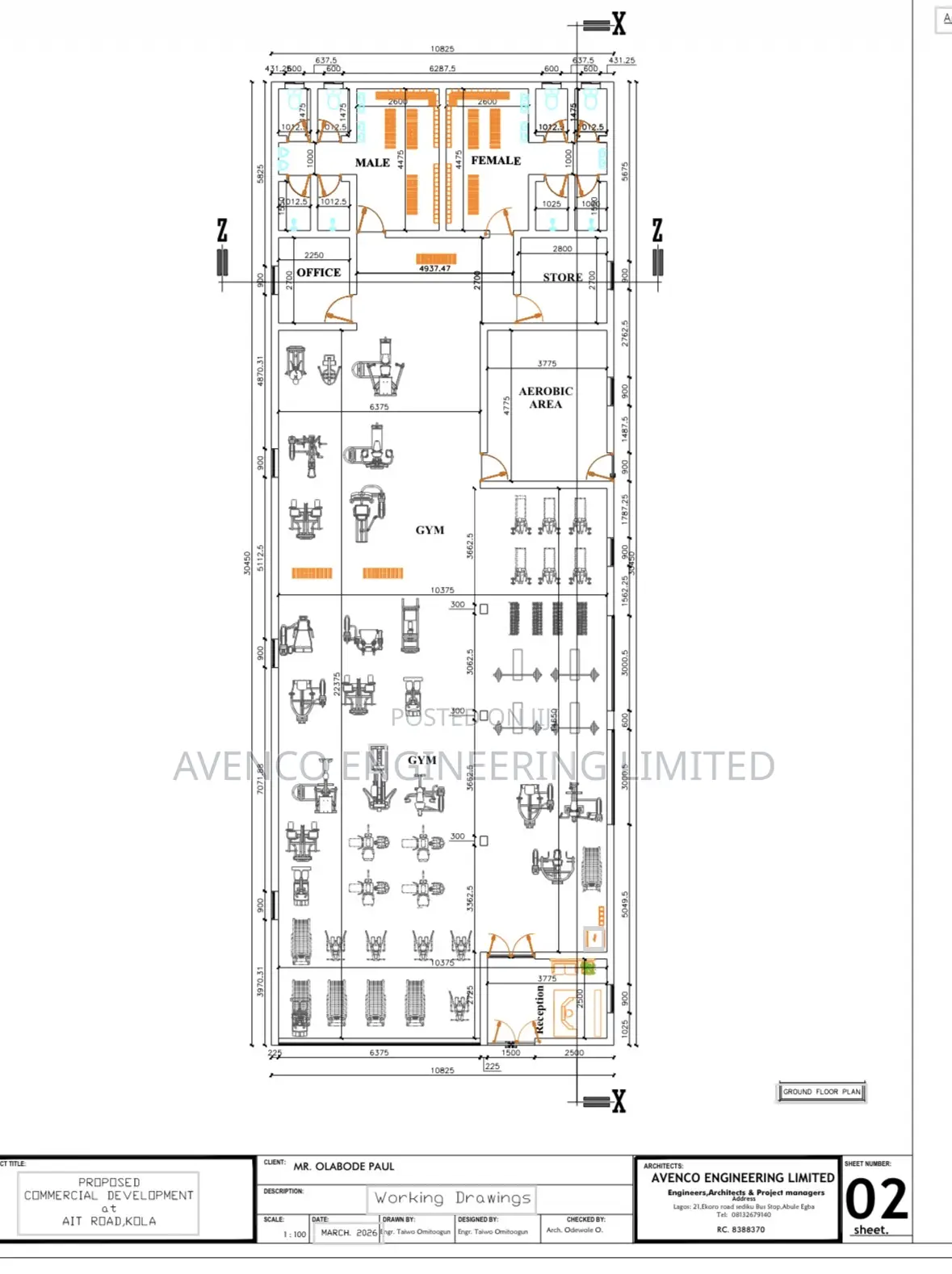 Architectural and Structural Plan / Drawing, Autocad Drafting