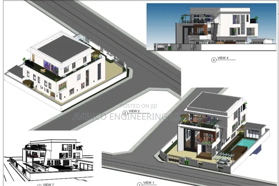 Architectural and Structural Plan / Drawing, Autocad Drafting