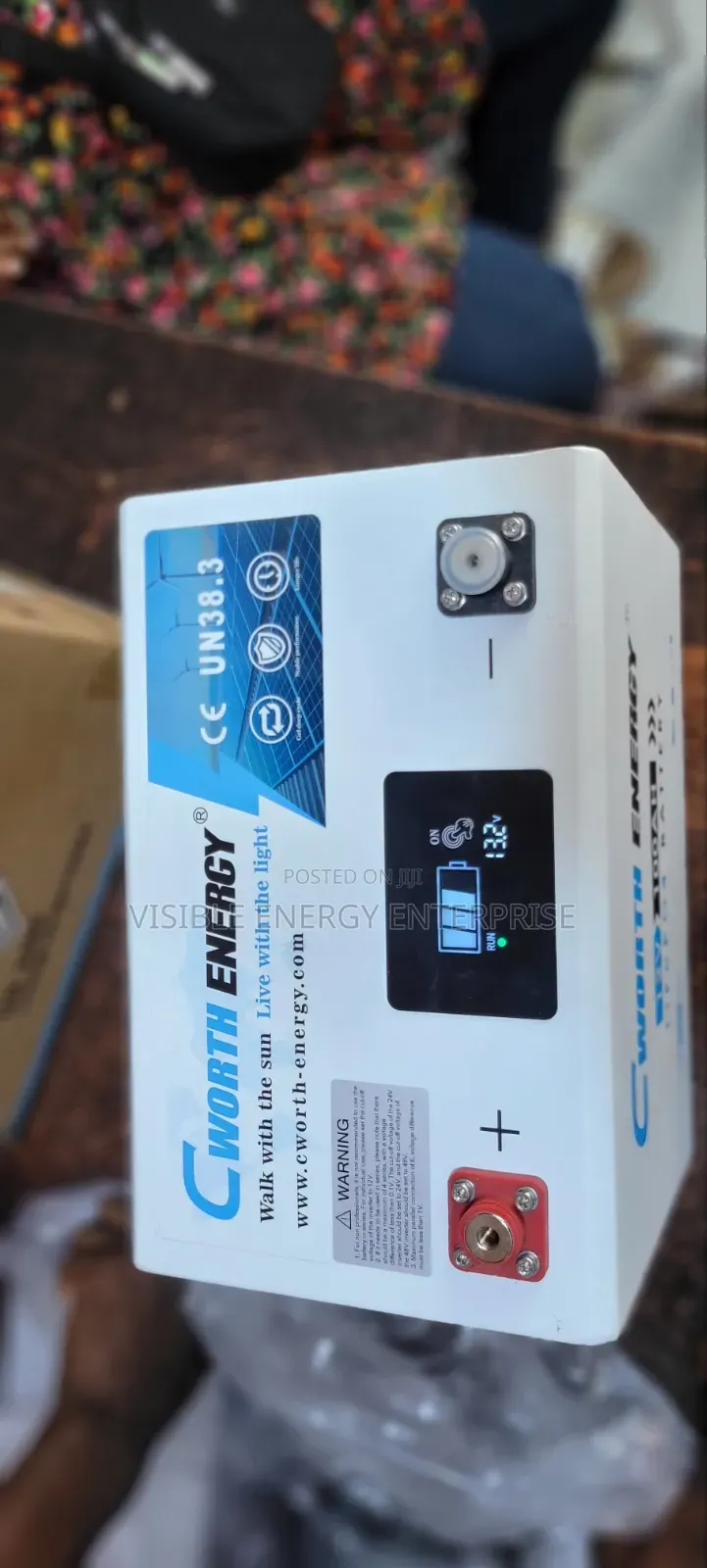 Cworth 100ah 12v Lifepo4 Lithium Battery