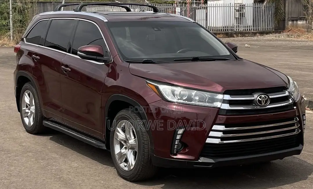Toyota Highlander 2017 Burgundy