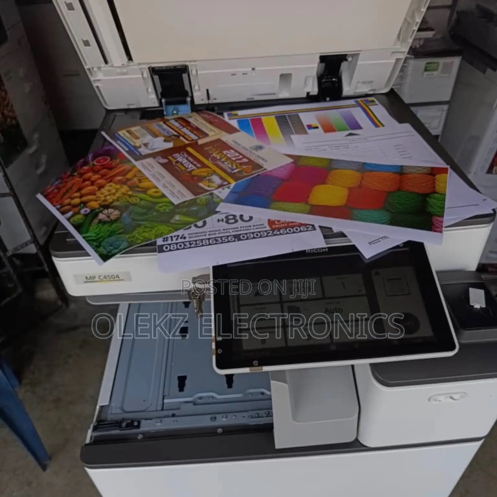 Ricoh Mp C4504 A3/A4 Uk Used Color Laser Printer