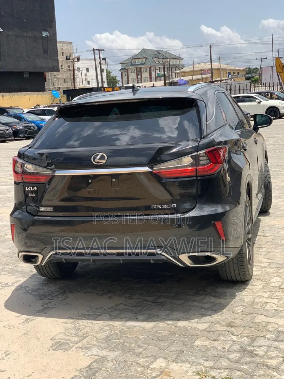 Lexus RX 350 F Sport AWD 2017 Black