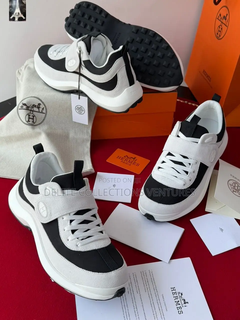 *Original Hermes Paris Loop Sneakers Available in Store 40 —— 47