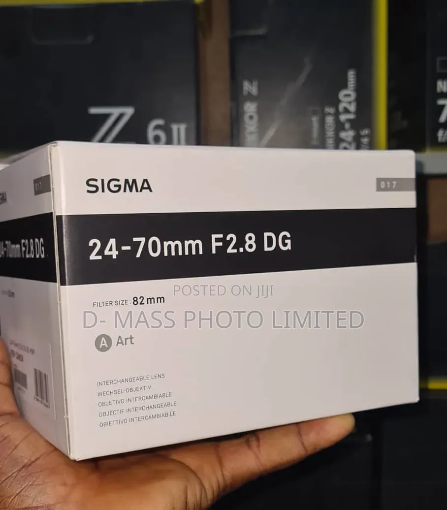 Sigma Lens 24-70mm F2.8