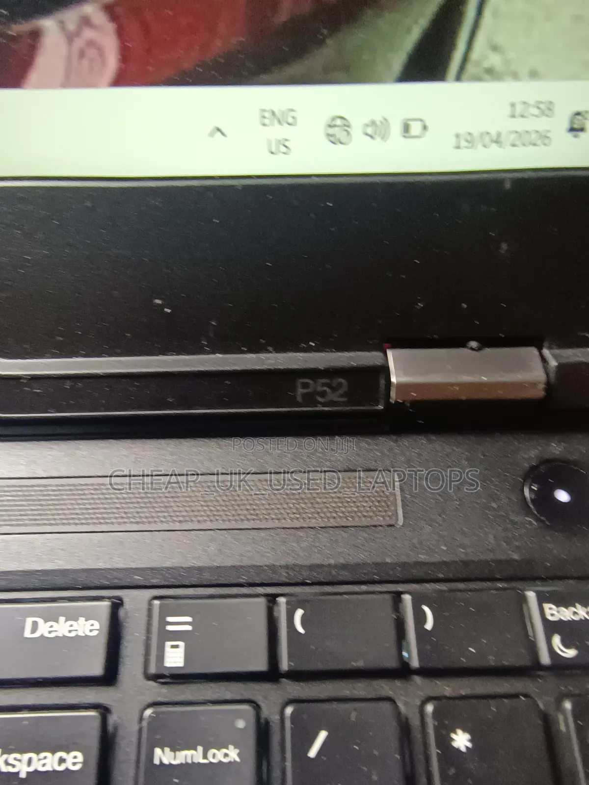 Laptop Lenovo ThinkPad P52 16GB Intel Core i7 SSD 512GB