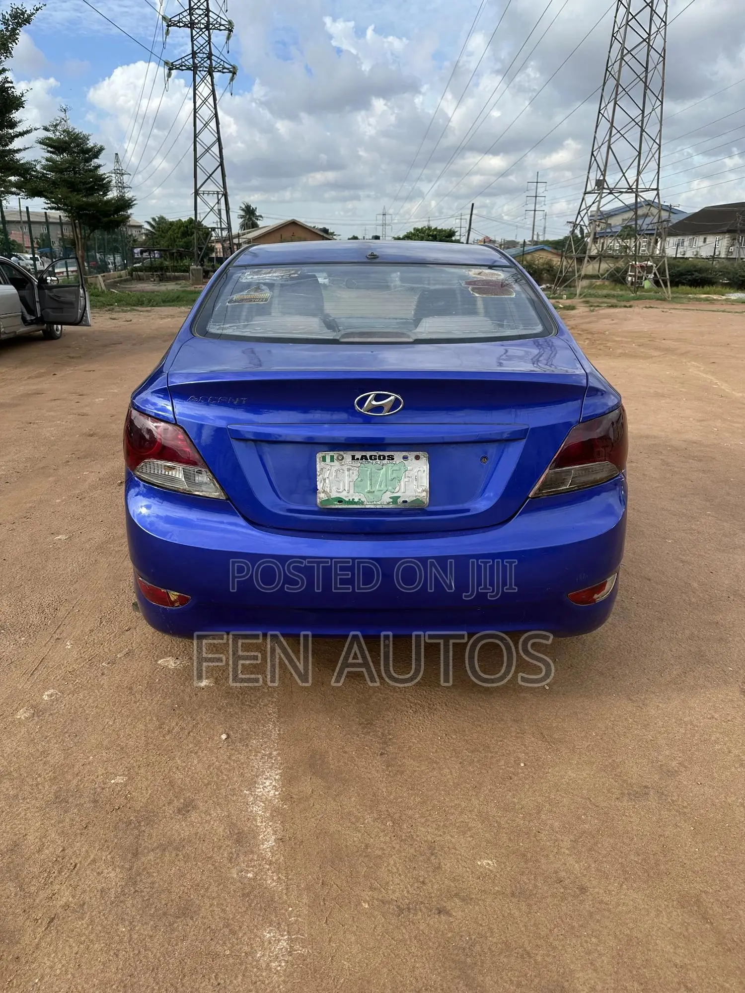 Hyundai Accent 2012 Blue