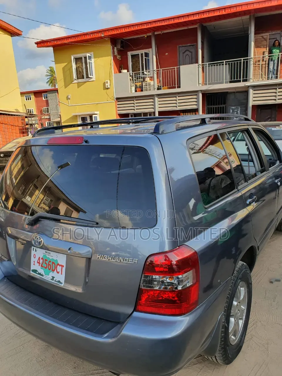 Toyota Highlander V6 2005 Gray