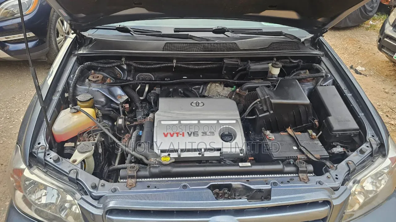 Toyota Highlander V6 2005 Gray