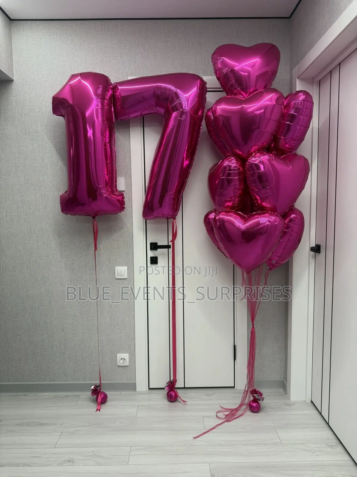 Number Helium Balloons for Birthday