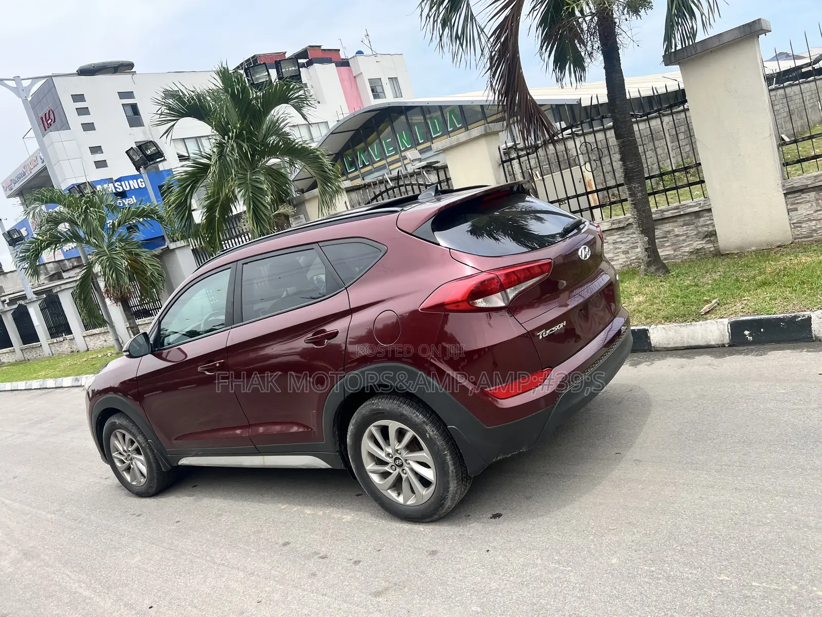 Hyundai Tucson Limited AWD 2018 Red