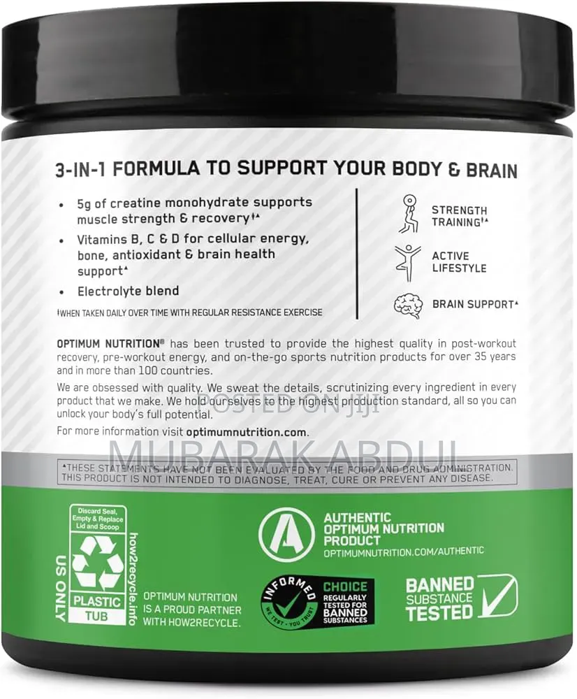 Optimum Nutrition 3 In 1 Enhanced Creatine