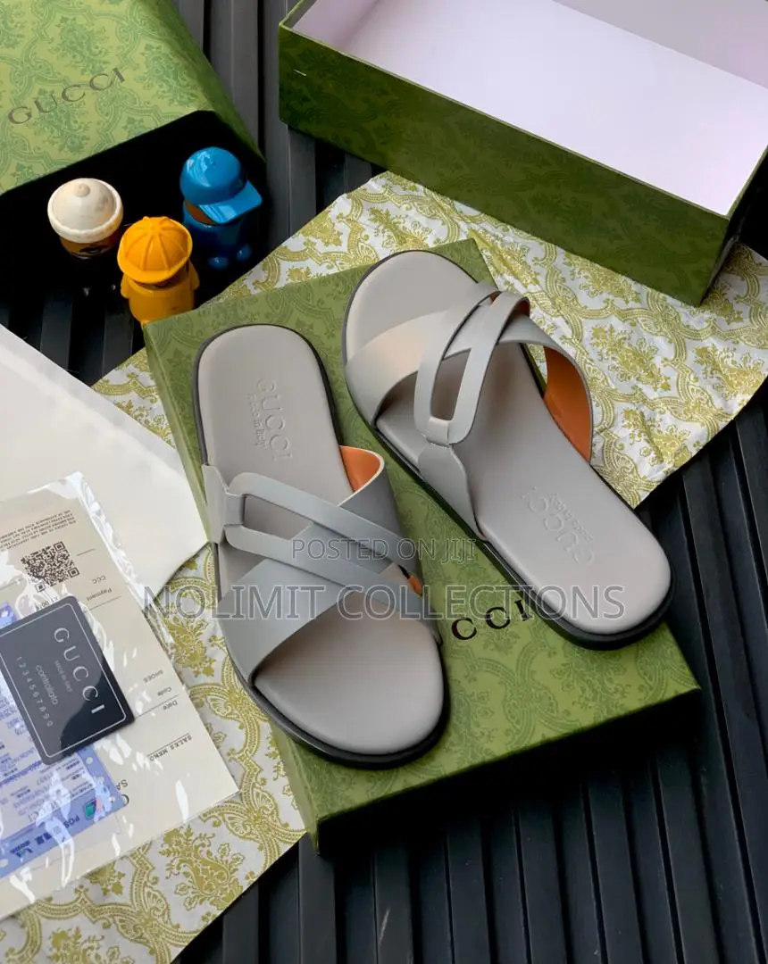 Gucci Leather Slippers