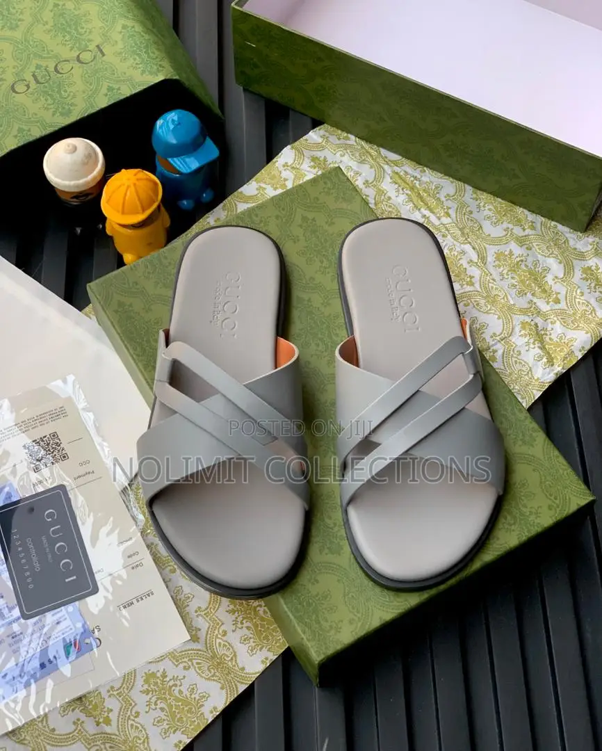 Gucci Leather Slippers